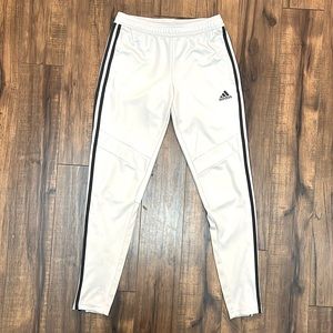 Climacool Tiro 19 Training Pants in Cream with Gray Stripes